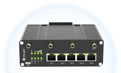 Ursalink / Milesight UR75-500AU-W-G 5G Router - 5*Eth, Edge Computing, WiFi, GPS, DI, RS232/485