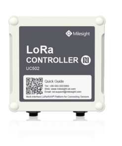 Milesight UC502 LoRaWAN Controller with built-in 190000mAh replaceable Li-SoCl Battery