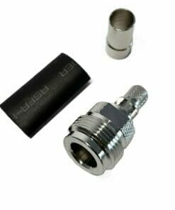 N Female Crimp Connector For Lmr240 Coaxial Cable